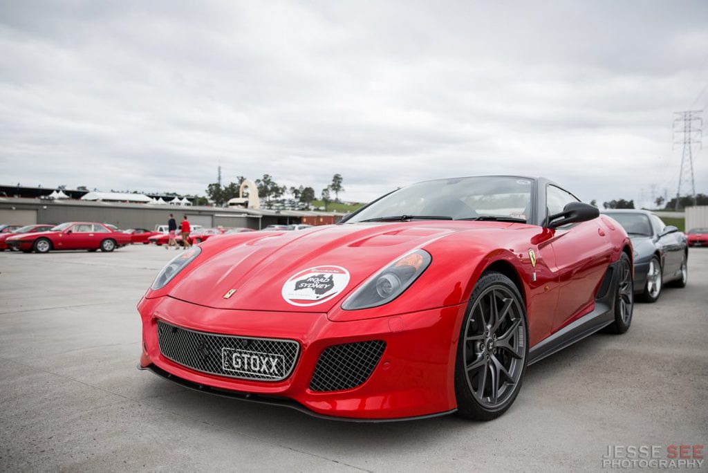 The Ferrari 599 GTO. The Ferrari 599 GTO.
